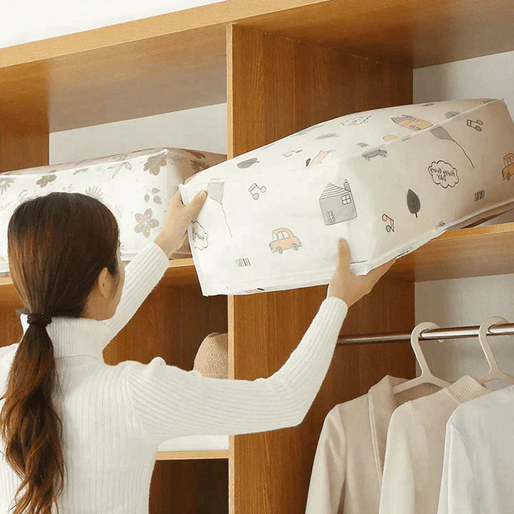 Multipurpose Dust Guard Storage Bag, stores blanket, clothes and much more - Large Size-.g