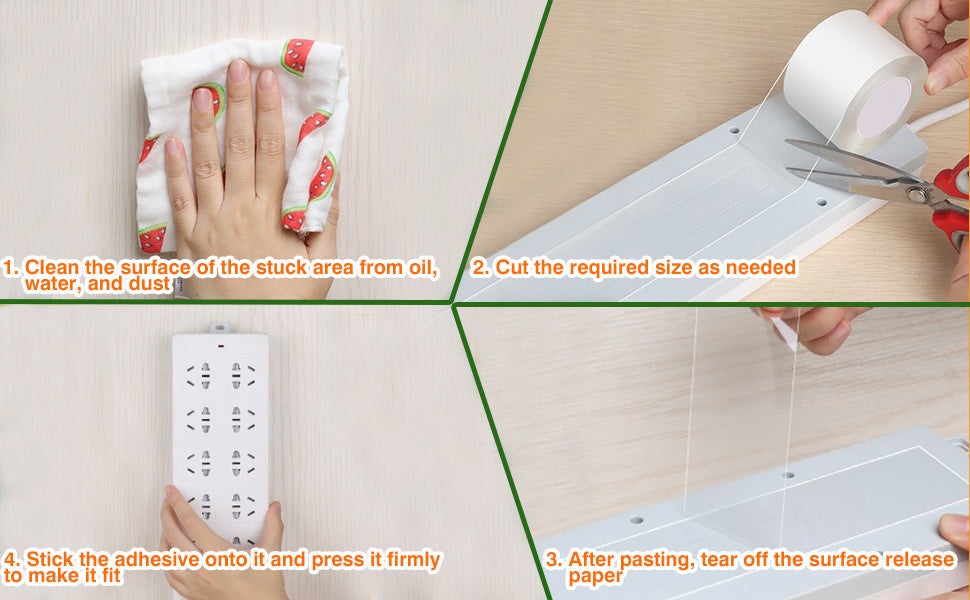 Reusable Magic Gel Roll- Double sided - .g