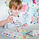 Water Color Painting Book with Brush- Endless Painting, Learning and Fun G