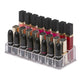 24 Slot Lipstick & Nail Polish Organizer – Transparent Makeup Storage Holder; f