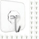 10 - Pieces 180 Degrees Adhesive Wall Hooks
