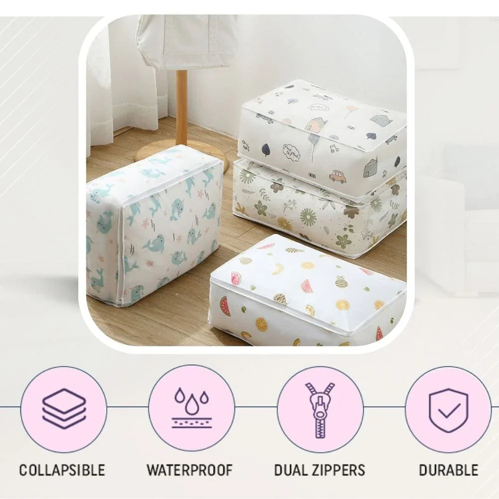 Multipurpose Dust Guard Storage Bag, stores blanket, clothes and much more - Large Size-.g