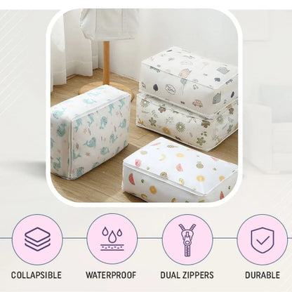 Multipurpose Dust Guard Storage Bag, stores blanket, clothes and much more - Large Size-.f