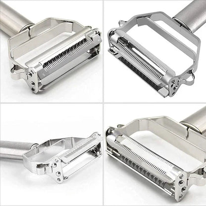 Multipurpose Stainless Steel Vegetable Peeler – Julienne Cutter & Slicer Tool: f