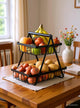 Multi-Purpose 2-Tier Storage Basket | Fruit, Vegetable & Snack Organizer: f