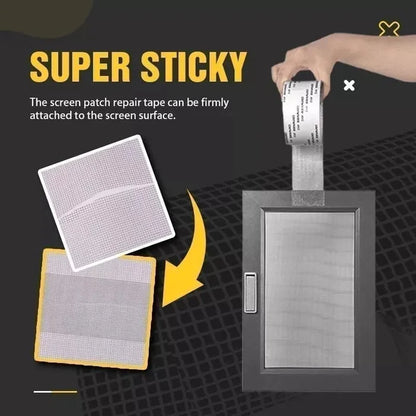Magic Window Screen Repair Roll- Fix broken Mesh Windows.g