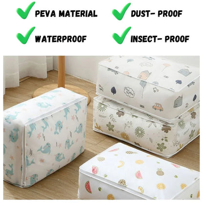 Multipurpose Dust Guard Storage Bag, stores blanket, clothes and much more - Large Size-.f