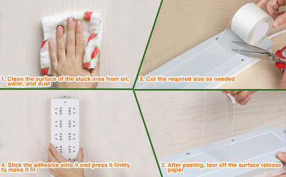 Reusable Magic Gel Roll- Double sided - .g