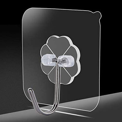 10 - Pieces 180 Degrees Adhesive Wall Hooks