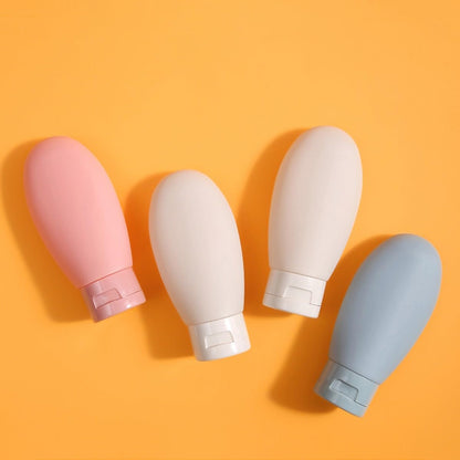 3 pieces travel Silicone Bottles Leakproof for Toiletries- 60 ml each ,g
