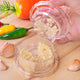 Twist & Crush, Mess-Free Garlic Crusher – Easy Twist Garlic Press Tool Set: g