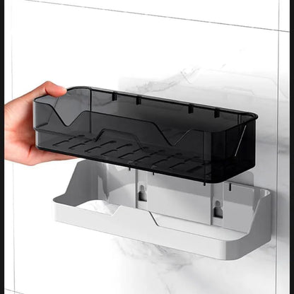 Bathroom & Kitchen adhesive organiser Shelf -(Pack of 2): g
