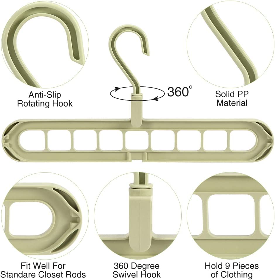 9 in 1 Space Saving Hanger- .f