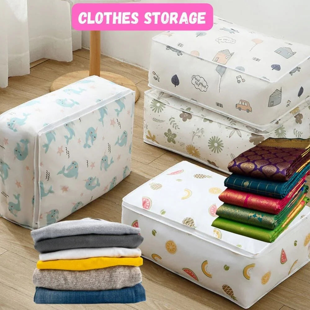 Multipurpose Dust Guard Storage Bag, stores blanket, clothes and much more - Large Size-.g