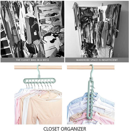 9 in 1 Space Saving Hanger- .f