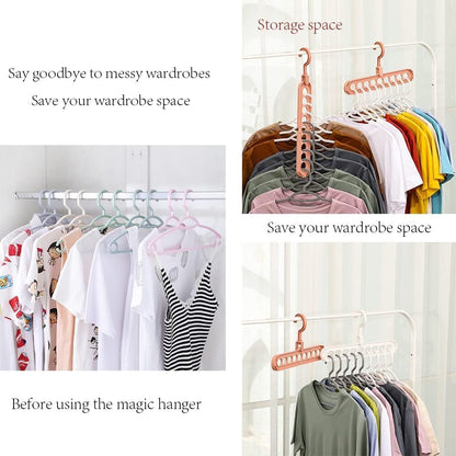 Space Saving 9 in 1 Hanger- .g