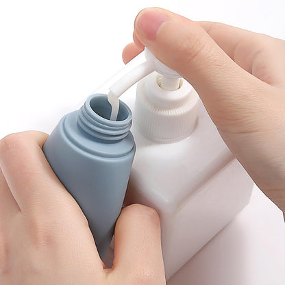 3 pieces travel Silicone Bottles leakproof for Toiletries- 60 ml each ,f