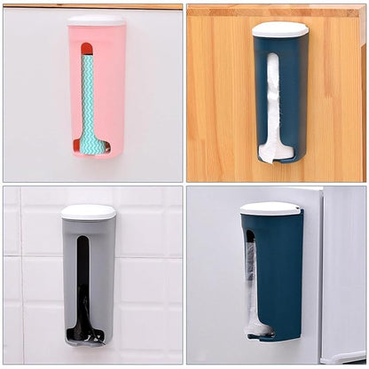 Wall Mounted Storage Box Organizer – Multi-Purpose Underwear, Socks & Garbage Bag Holder - Space Saving Kitchen & Cabinet Container: f