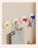 Reusable Heavy-Duty Suction Cup Hooks (Set of 4) – Removable Waterproof Wall Hooks;g