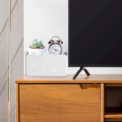 WiFi Router Storage Box – Cable Organizer & Wall Mount Cover .f