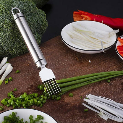 All-in-One Kitchen Vegetable Grater – 6-Blade Stainless Steel Slicer for Garlic, Onion & Fresh Produce: f