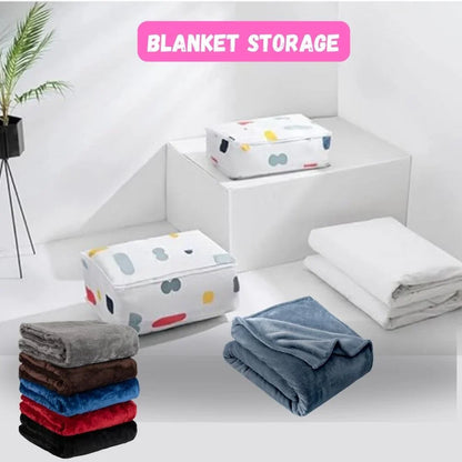 Multipurpose Dust Guard Storage Bag, stores blanket, clothes and much more - Large Size-.g