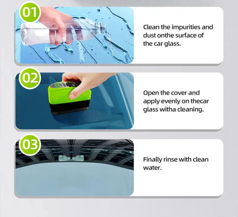 Car Windshield Oil Film Cleaning Brush -.g