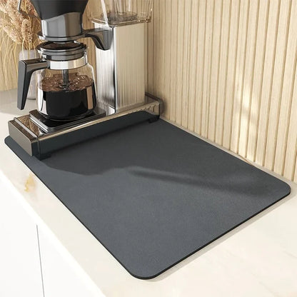 Kitchen Super Absorbent Dish Drying mat (Big Size) (60cmx40cm);f