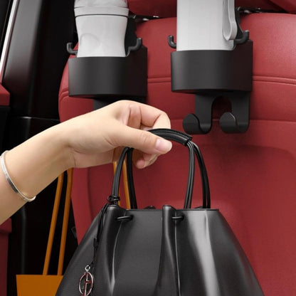 Car Seat CUP Holder & Phone Hook Organizer (Premium); g