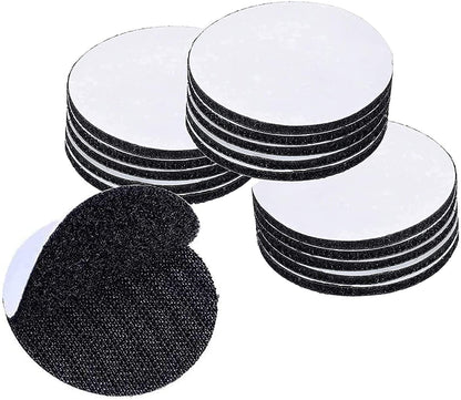 Anti-Slip Velcro Tape Dots – Self Adhesive Double-Sided Grip for Carpets, Bedsheets & Rugs- f