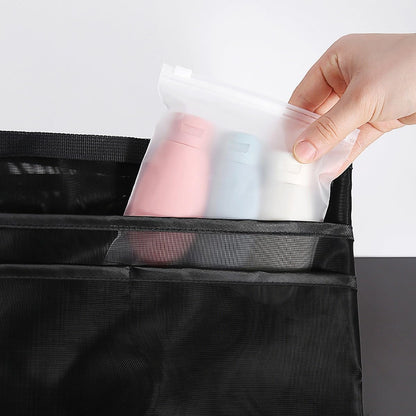 3 pieces travel Silicone Bottles leakproof for Toiletries- 60 ml each ,f