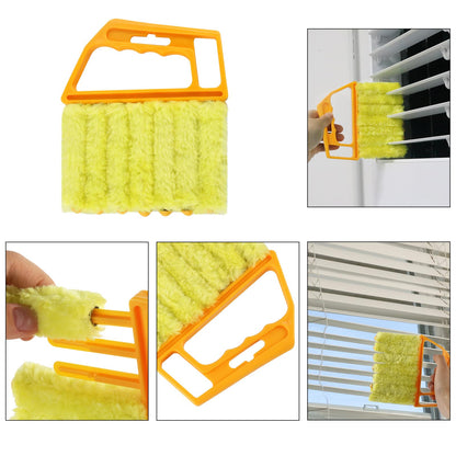 Deep Clean 7-Slat Brush for Window Rails, Blinds & Air Conditioner Vents: f