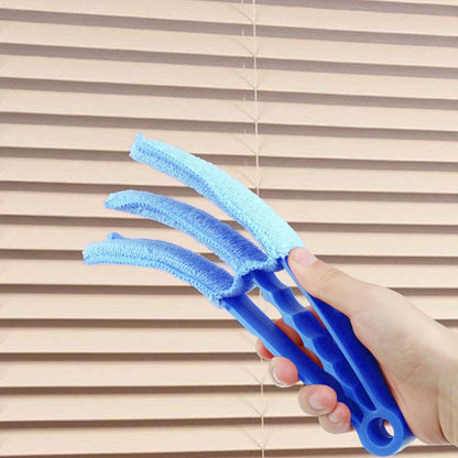 3-in-1 Blinds and Ac Vent Cleaning Brush with Microfiber Sleeves – Multipurpose Dust Remover Tool: f