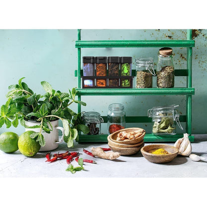 8 Pcs Airtight Masala Box- With organizer