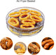 Multi-Layer Air Fryer Grill Rack – 304 Stainless Steel Dehydration Stand: f