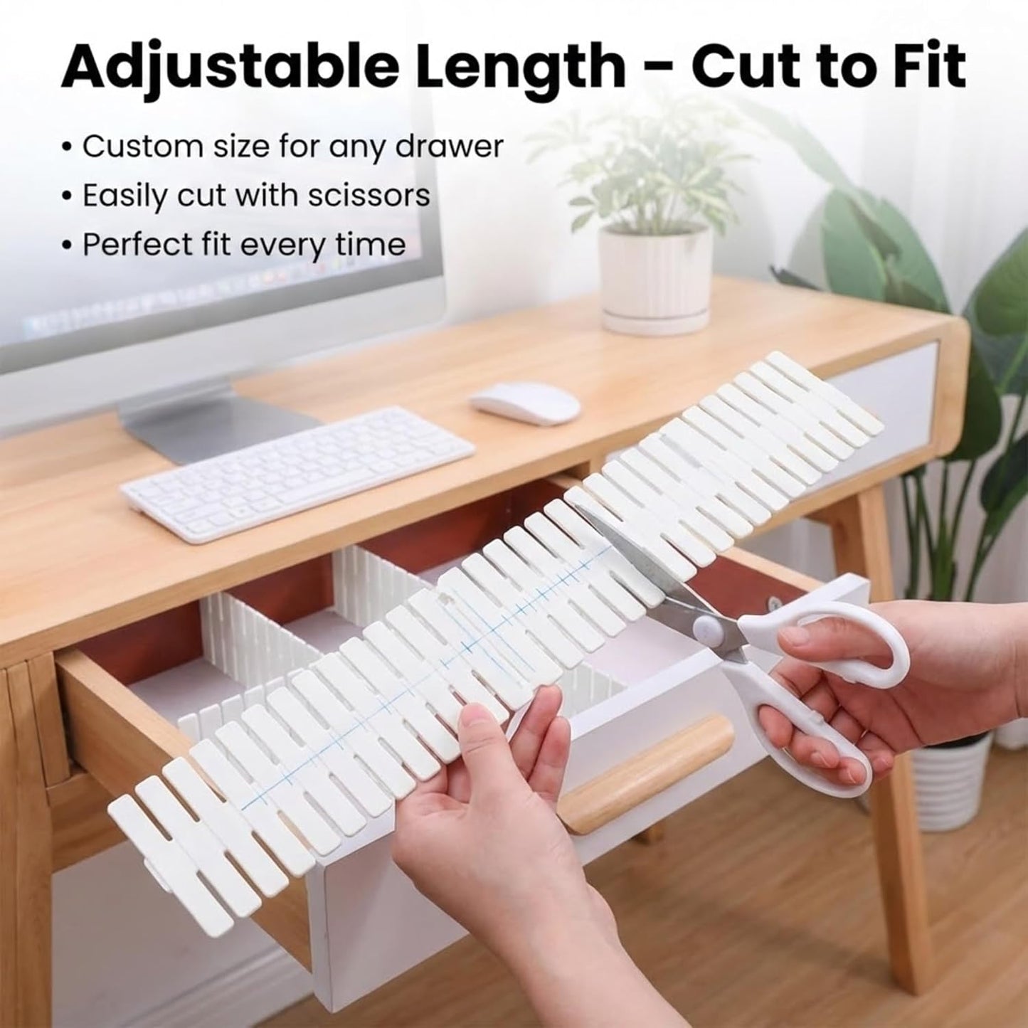 Drawer Organizer Dividers – Customizable Storage Grid for Clothes & Wardrobe: f