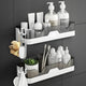 Bathroom & Kitchen adhesive organiser Shelf -(Pack of 2): f