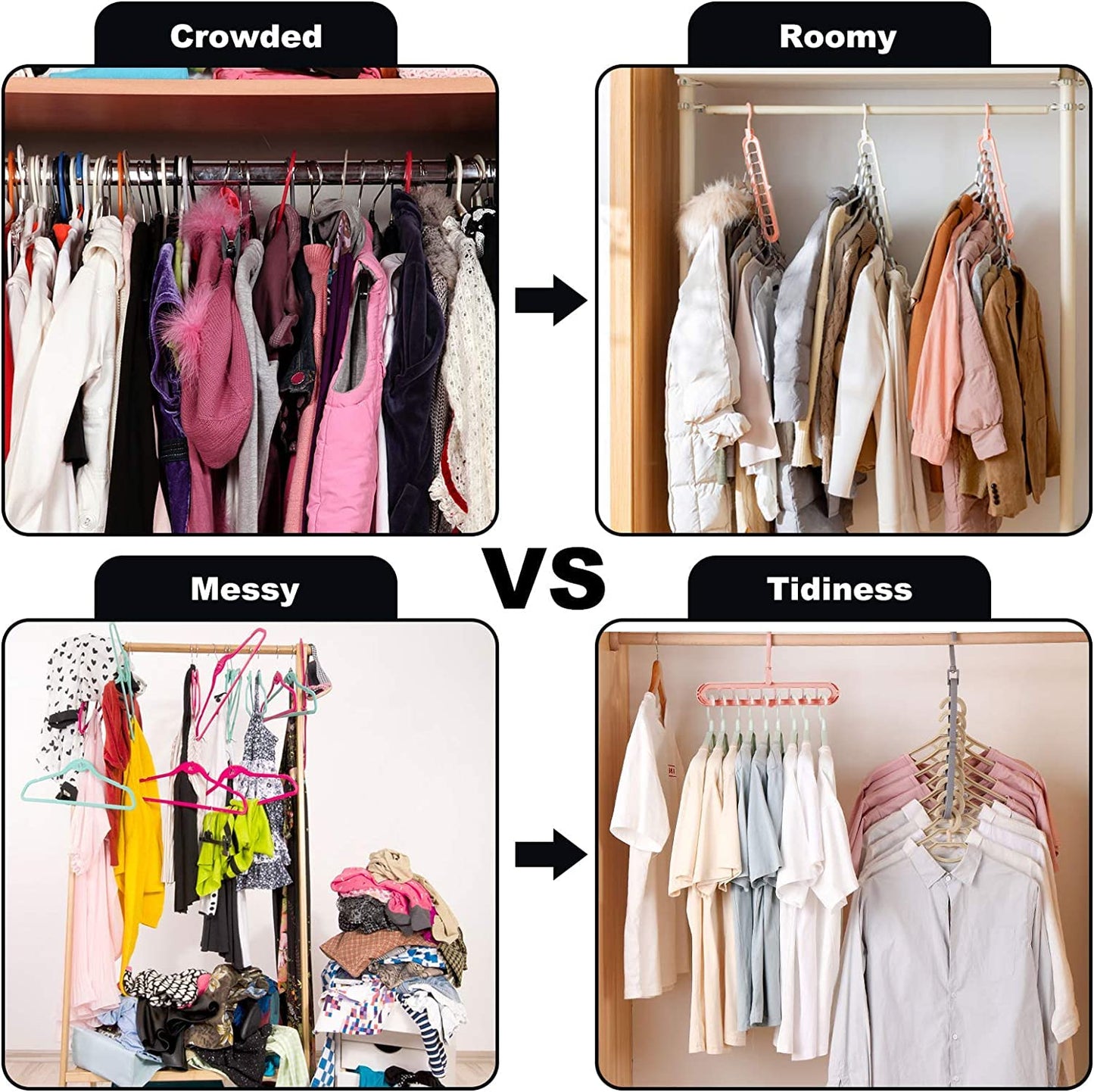 9 in 1 Space Saving Hanger- .f