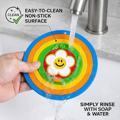 Premium 2-in-1 Silicone Drain Cover – Hair Catcher, Stopper & Odor/Insect Blocker for Bathroom & Kitchen: g