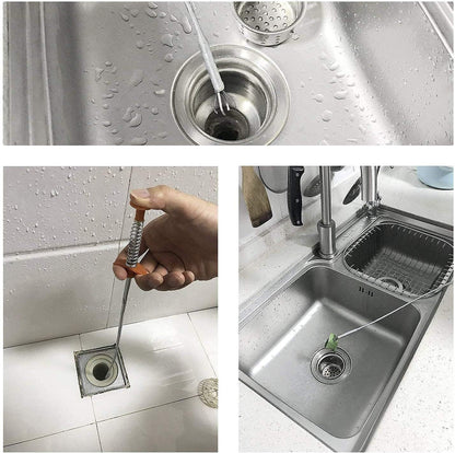 FlexiClean Sink Clean Steel Pipe-  360 degree movement- .g