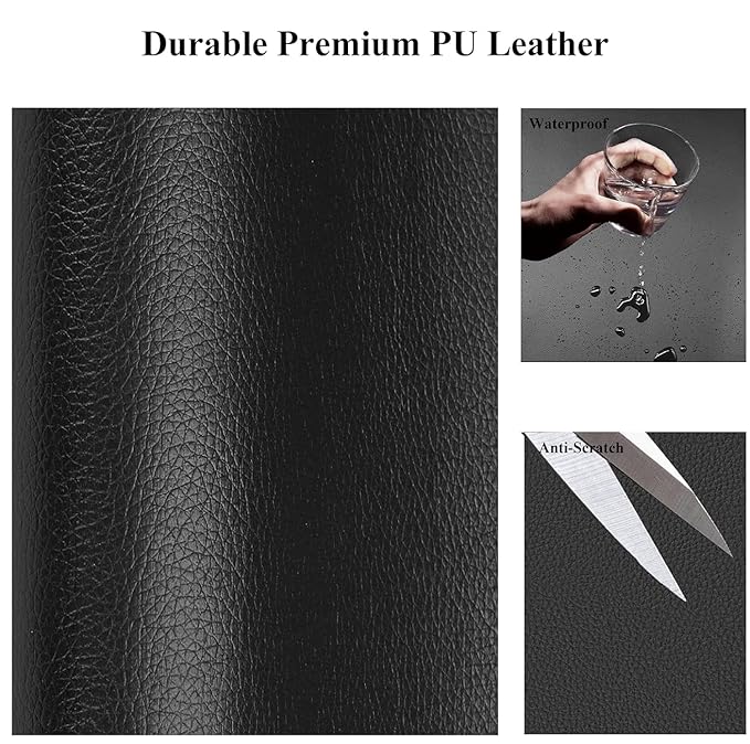 Adhesive Leather Repair Patch – (30x60 cm) Quick Fix (Pack of 2), g