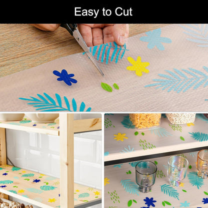 GripSafe Waterproof Drawer & Cabinet Shelf Liner (45 × 125 cm); f