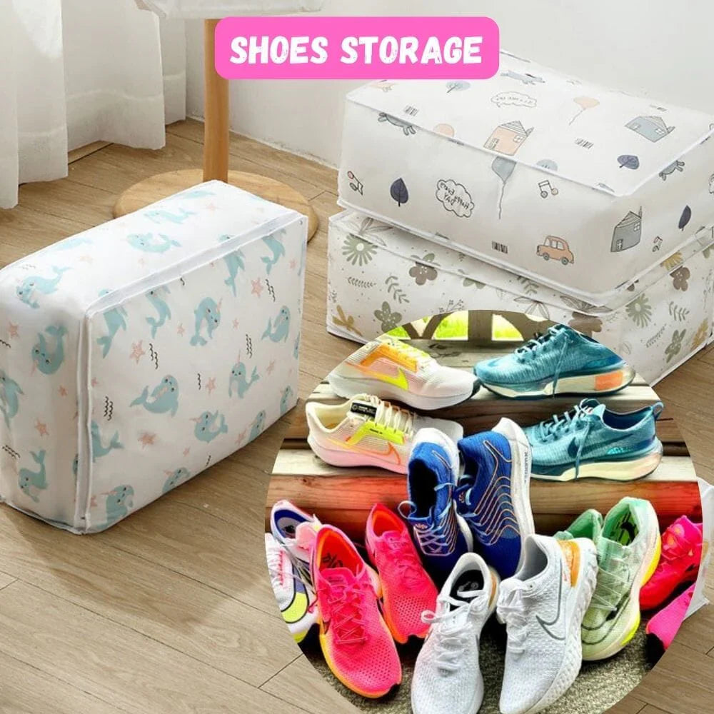 Multipurpose Dust Guard Storage Bag, stores blanket, clothes and much more - Large Size-.f