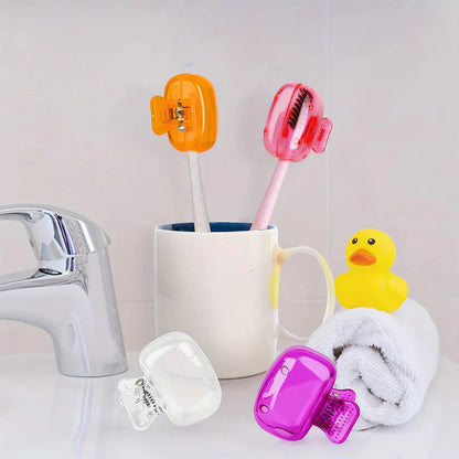 Germ Protector Cap Cover for Tooth Brush - .f