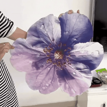 Absorbent Flower Countertop Mat for Kitchen – Quick Dry Dish & Spill Mat: f
