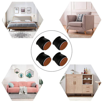 Furniture Leg Caps- Easy movement & No more floor scratches.g