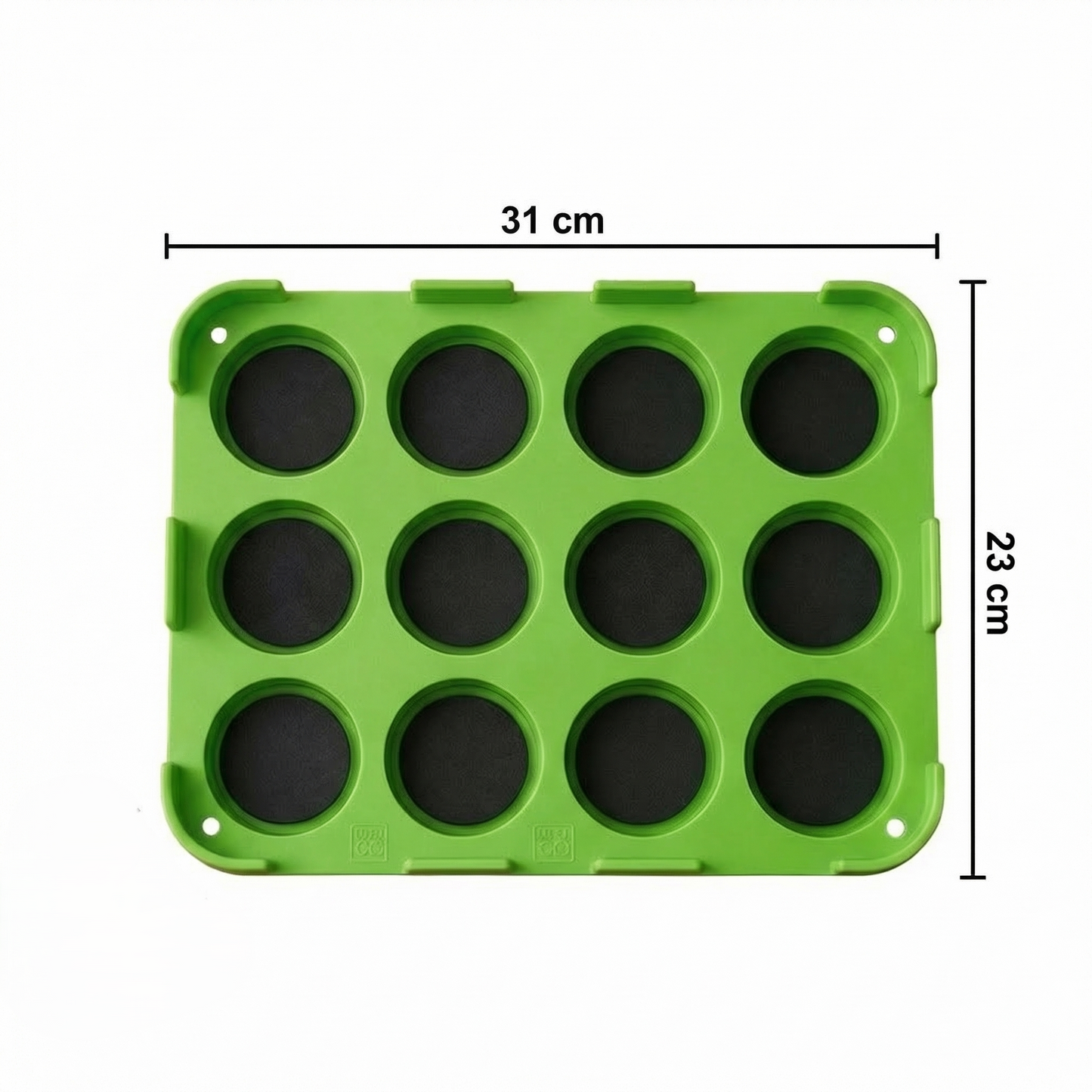 12 Slot Cutlet & Tikki Maker – Easy Burger Patty Press for Perfect Shapes; g