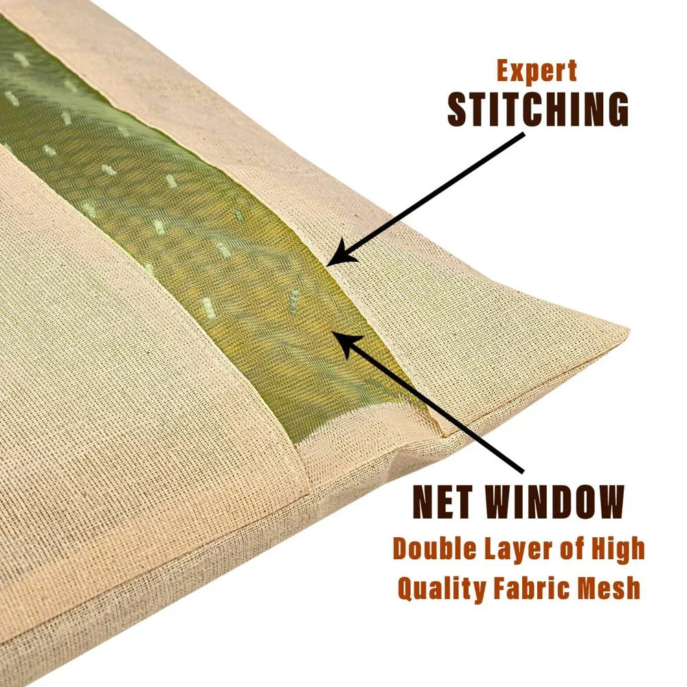 Premium Cotton Saree Covers with ZIP Lock-.f